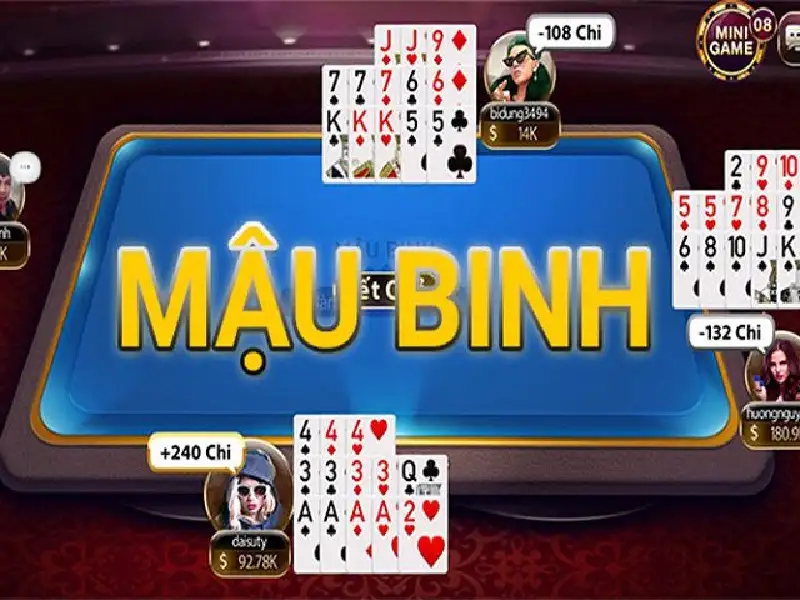 Cách đọc thế bài Mậu Binh tránh binh lủi tại W88